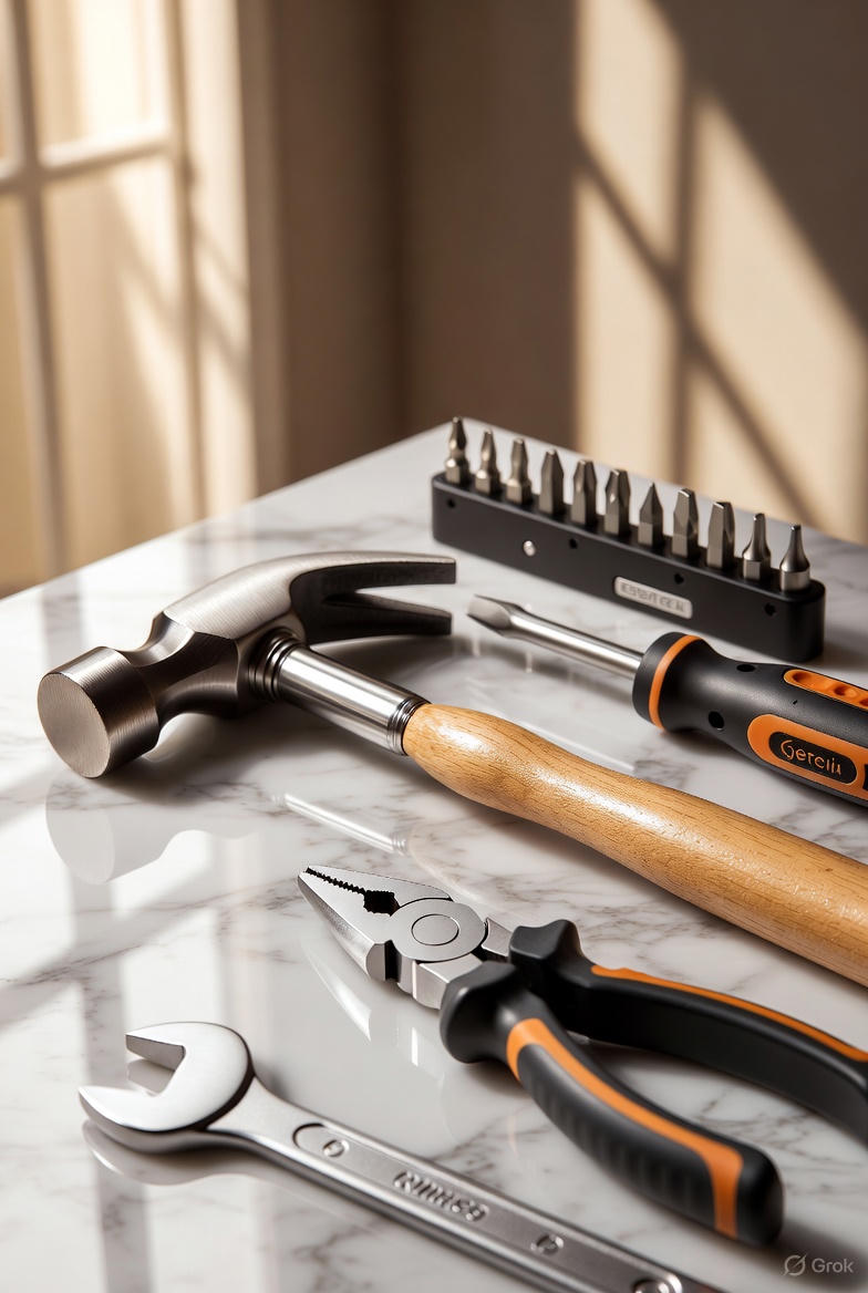 Luxury tools background