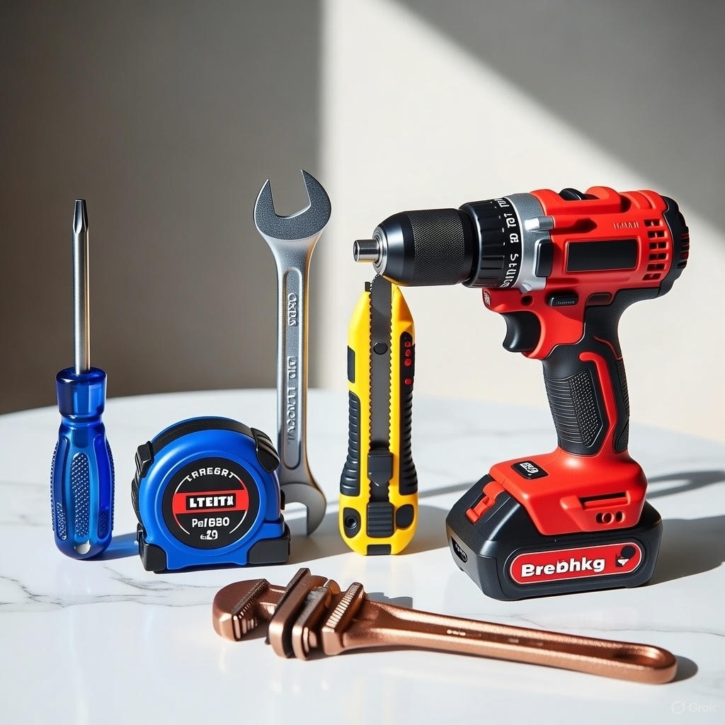 Tools collection background